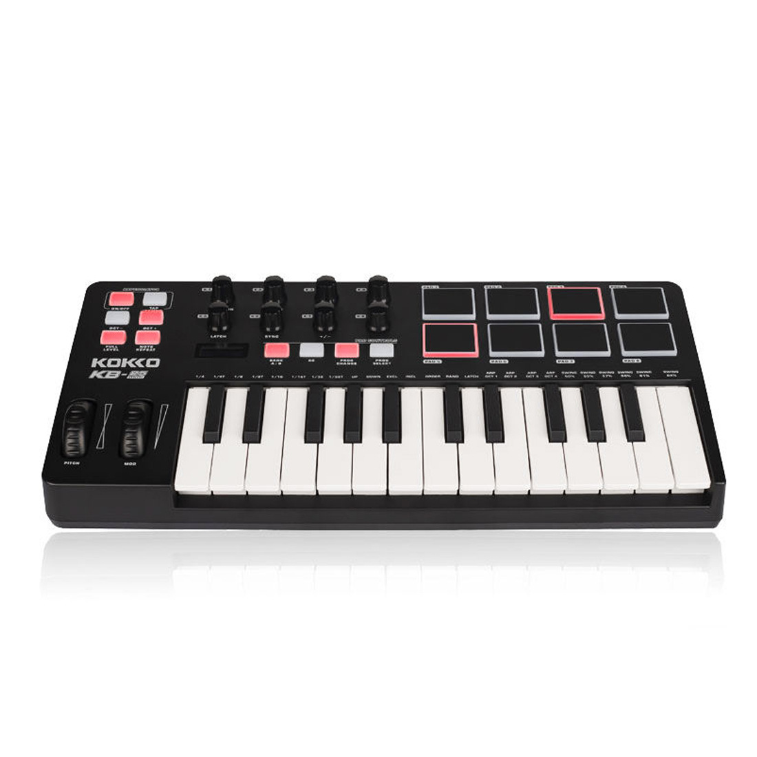 Midi Controller Pad - Keyboard Kontroler MIDI 25-Tuts, Pad Produksi