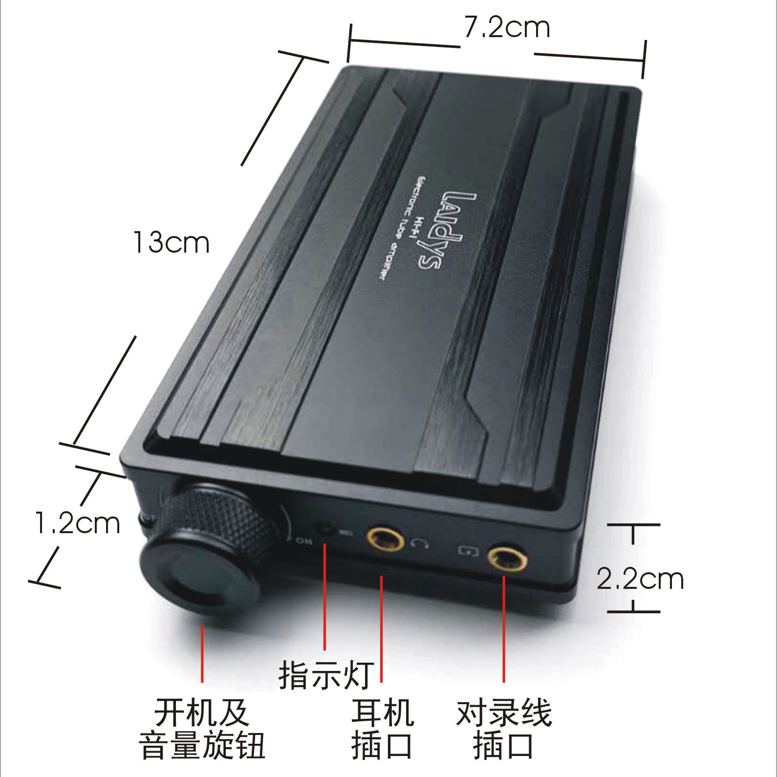 Headphone Amplifier Dac - LAIDYS Penguat Headphone Portabel, Penguat Suara