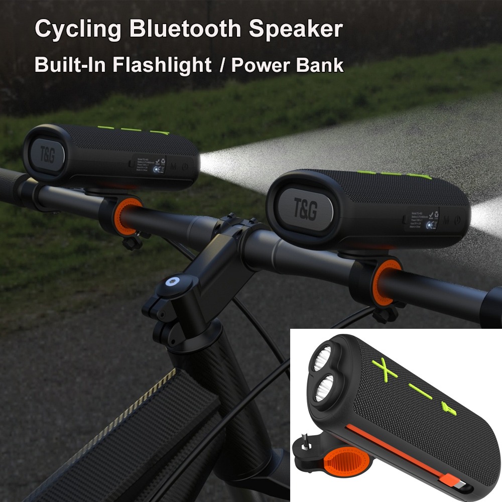Audio Music Spotify - Speaker Bluetooth Multifungsi untuk Bersepeda di