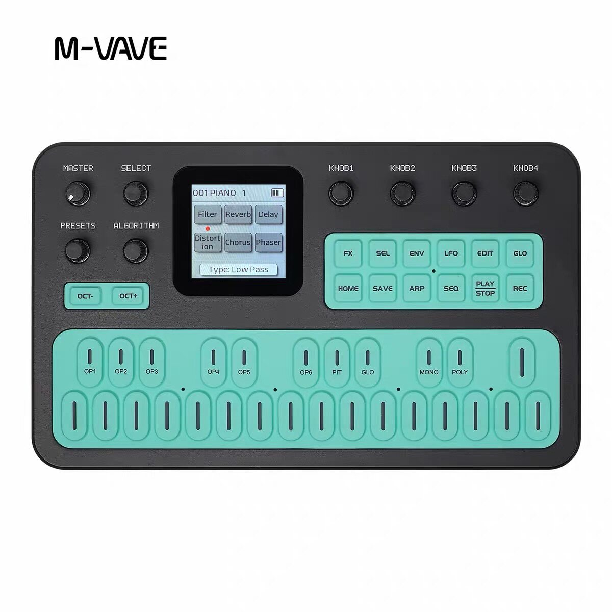 M-VAVE FM1, Sintesis FM Portab - Midi Controller Pad ulasan dan harga