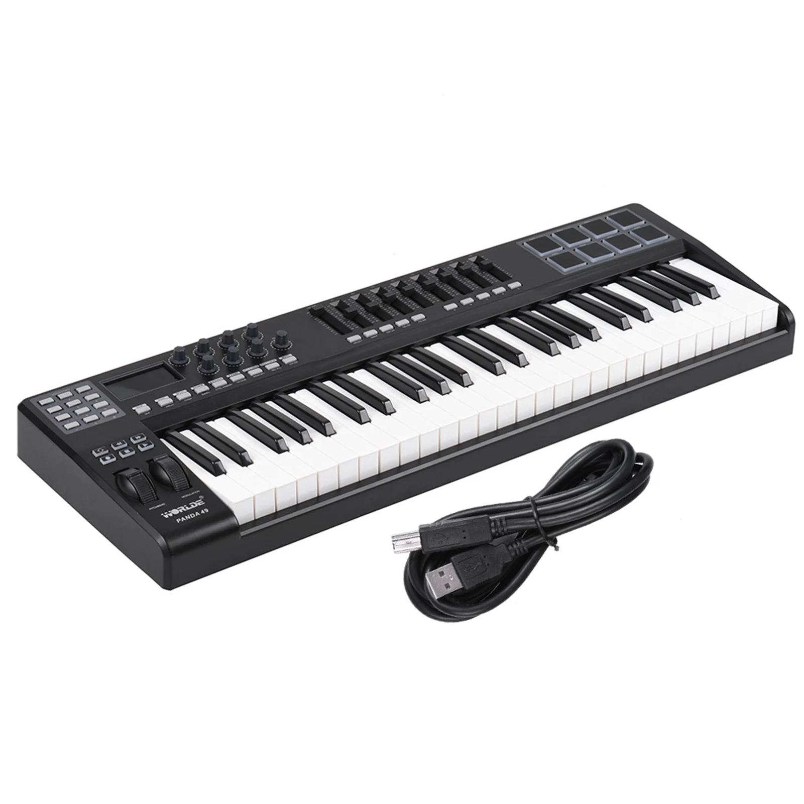 Paket Edu WORLDE PANDA49 |   P - Midi Controller Pad ulasan dan harga