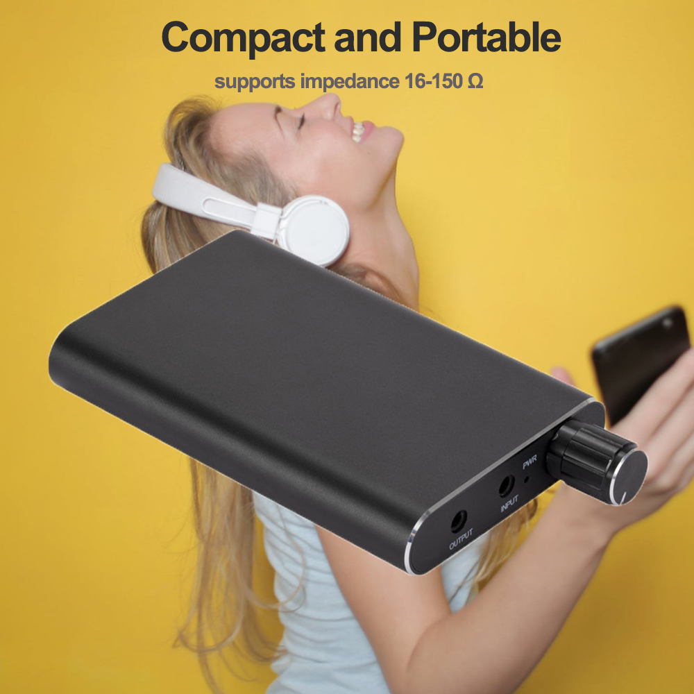 Amplifier Headphone Portabel A - Audio Without Music ulasan dan harga