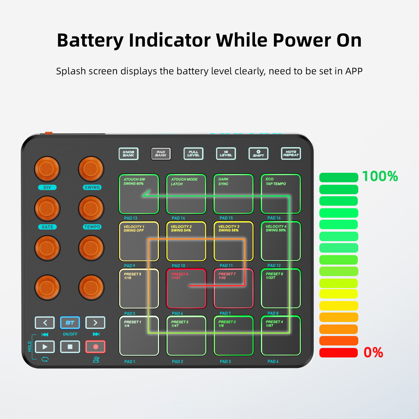 Pengontrol MIDI Nirkabel Keybo - Midi Controller Pad ulasan dan harga