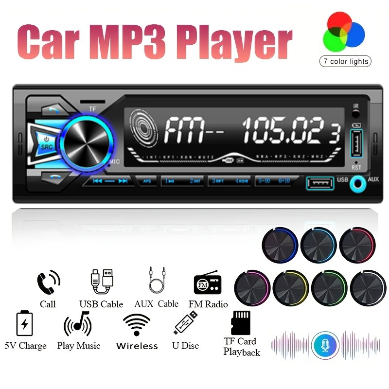 Radio Stereo Mobil FM 1DIN, Pe - Audio Without Music ulasan dan harga